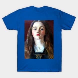 Portrait of a Girl - Sophy Gray - John Everett Millais T-Shirt